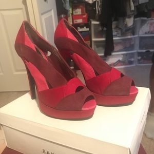 Classic Red & Purple Heels